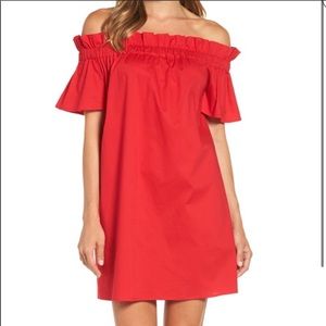 PLEIONE Off the Shoulder Dress